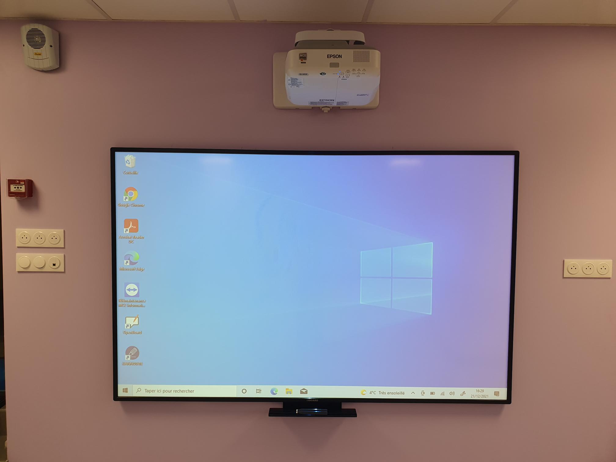 Installation numérique à l’école Saint-Cyr de Moréac